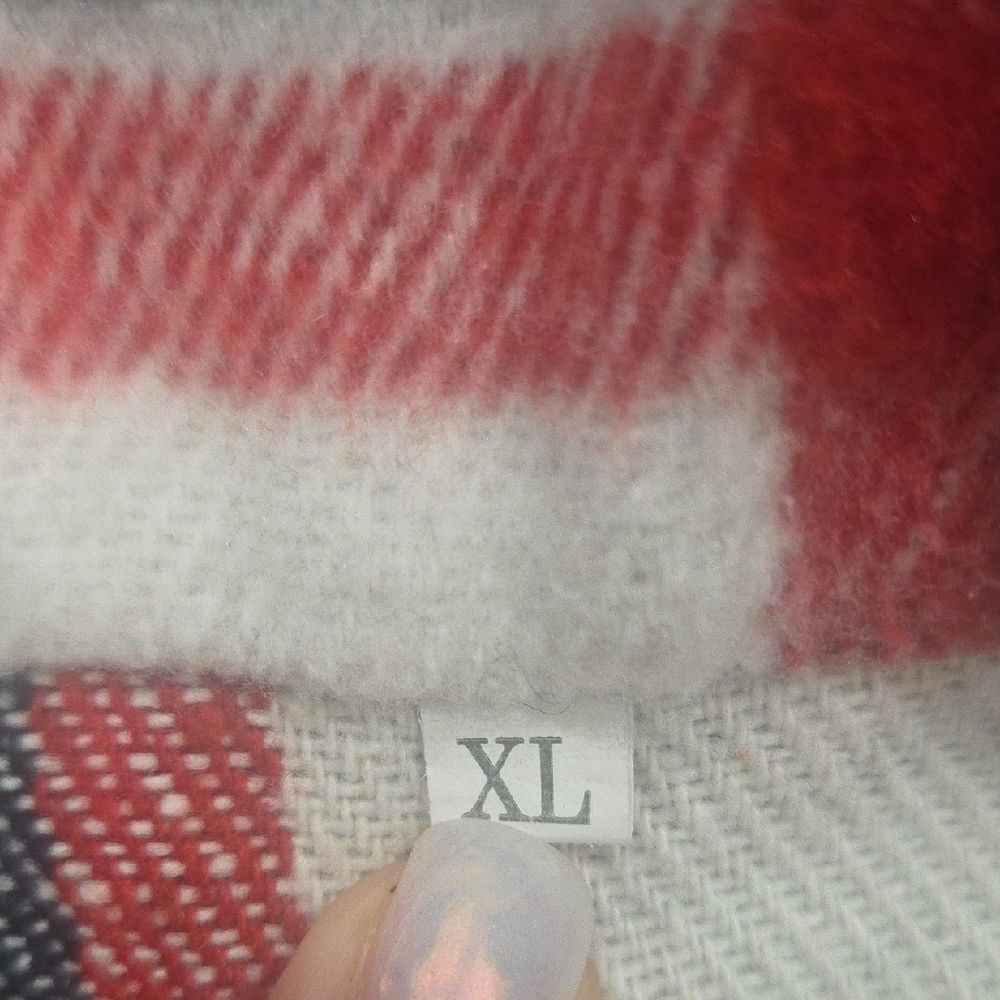 Classic Red Plaid Button-Down Shirt - Picture 4 of 6